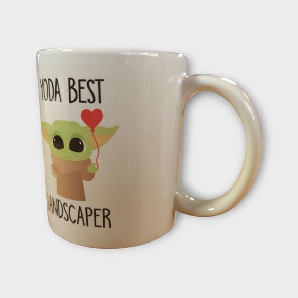 Star Wars - Baby Yoda - "Yoda Best Landscaper" Coffee Mug - NEW! - Picture 4 of 6